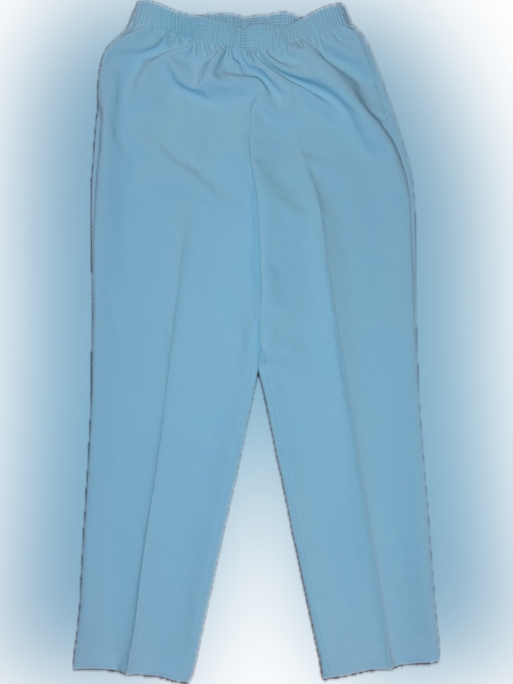 Vintage Alia Turquoise Straight Leg Pull-On Pants NWT Size 12 Made in Canada